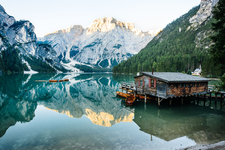 Lago Di Braies, South Tyrol, Italy