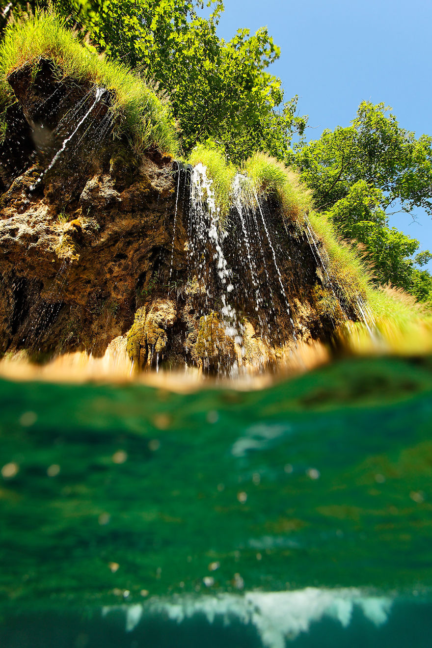 I Dove In The Lakes And Under The Waterfalls Of The World-Famous Plitvice Lakes, Croatia
