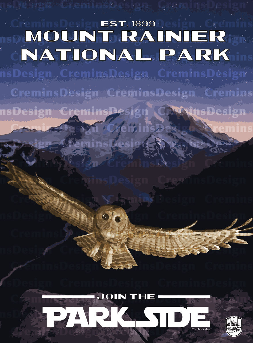 I Designed Alternative National Park Posters For Every National Park