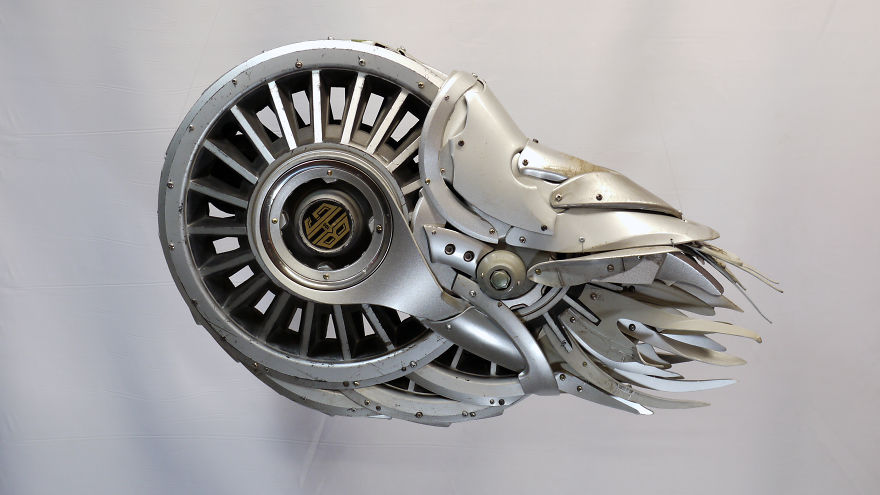 Hubcap Creatures 2016 2017 New Work