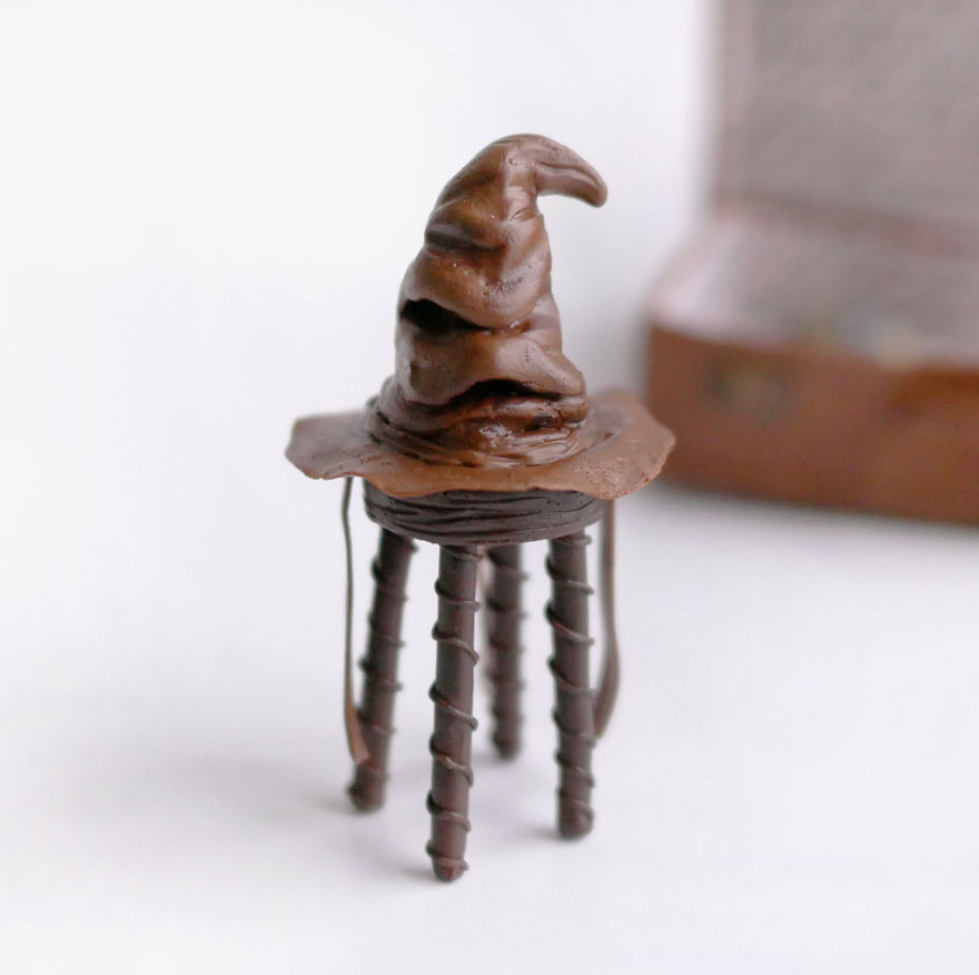 I Spent Months To Make Miniature Of Harry Potter Related Items