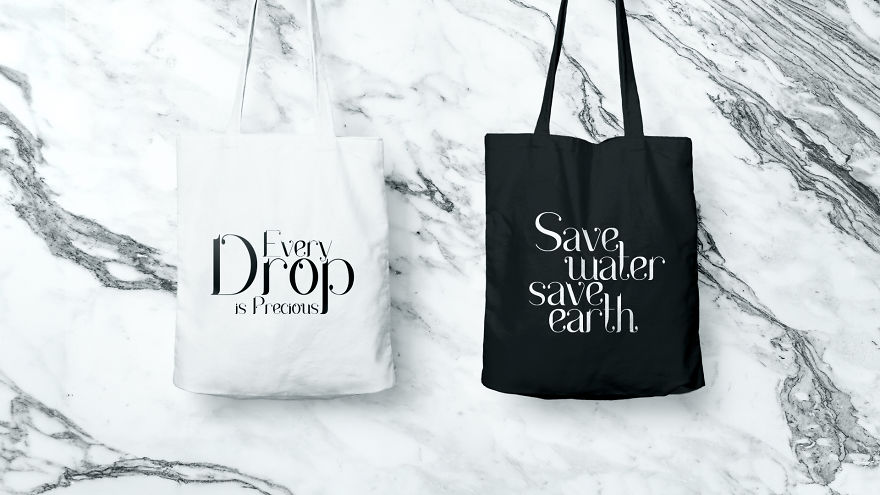 Rain Drops Inspired Me To Create This Font