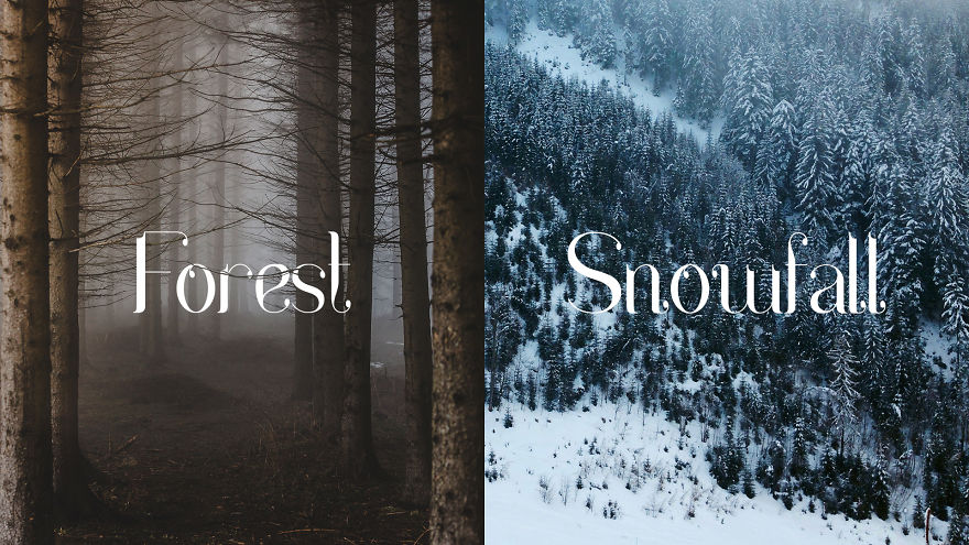 Rain Drops Inspired Me To Create This Font