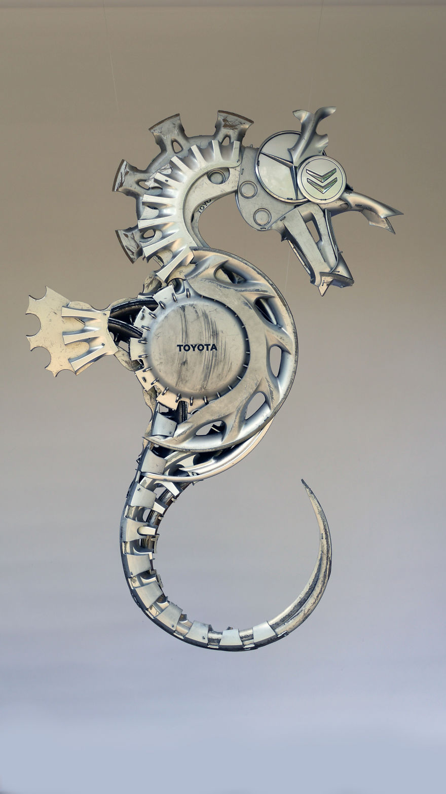 Hubcap Creatures 2016 2017 New Work