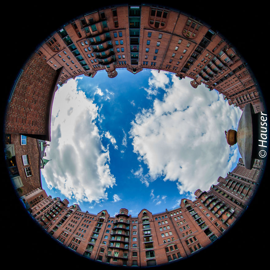 Nach Oben: I Take Photos With My Fisheye Lens All Over The World