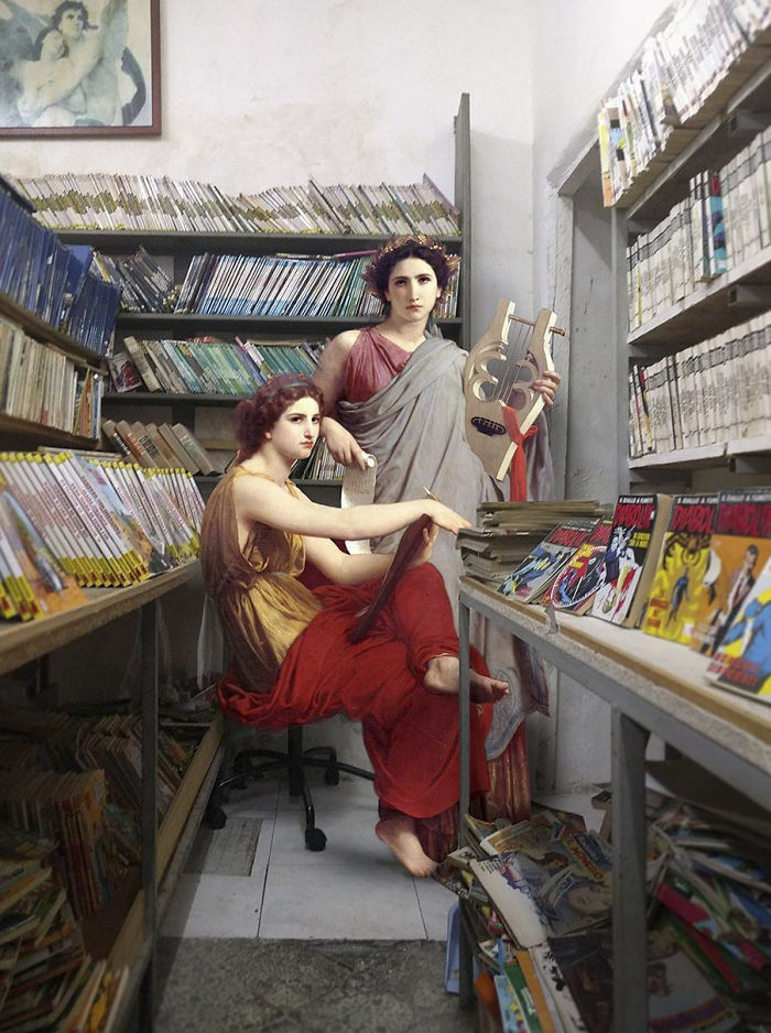 People From Classic Paintings In Modern Day Life