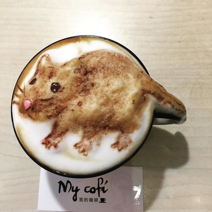 This Guy Creates Amazing 3d Arts In Coffee, Some Will Make You Think Twice Before Drinking