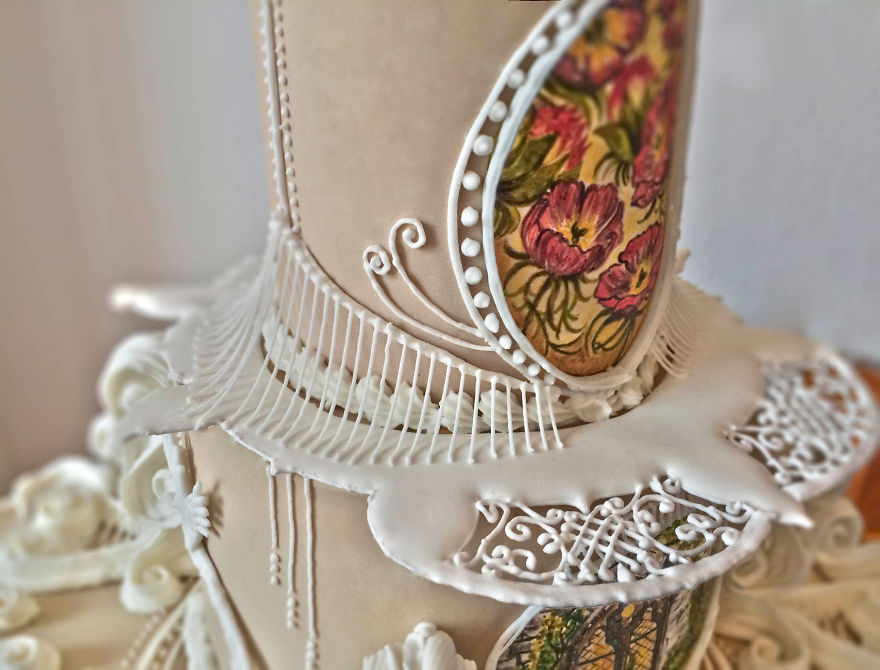 I Spend Hundreds Of Hours Turning Cakes Into Real Art Pieces I Spend Hundreds Of Hours Turning Cakes Into Real Art Pieces