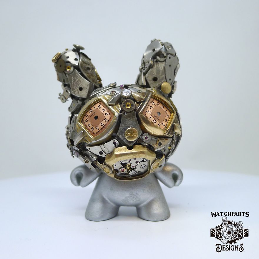 Turning Iconic Objects Into Steampunk Sculptures