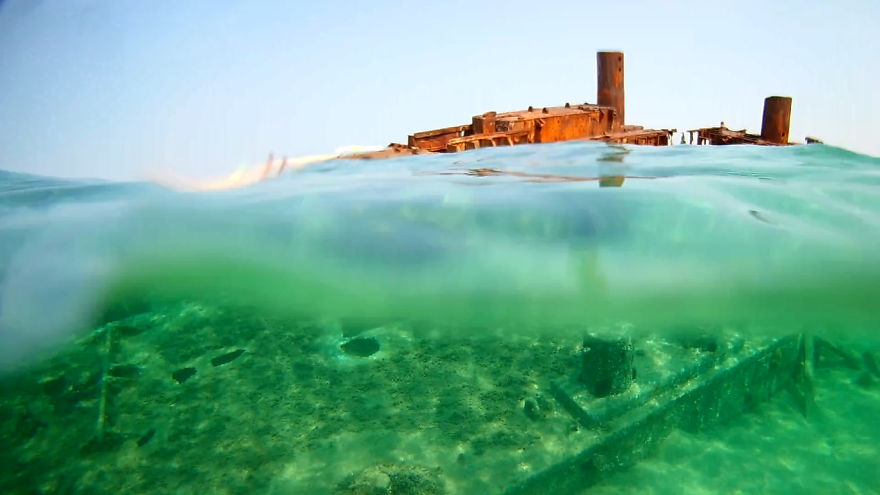 Snorkeling In A Shipwreck In Greece!!