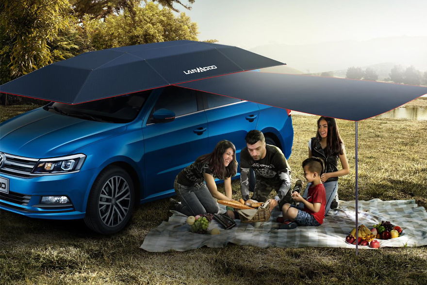 World's First Automatic Car Tent World's First Automatic Car Tent