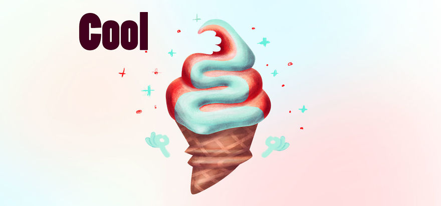 I Made 10 Icecream Illustrations That Resemble Humans And Emotions