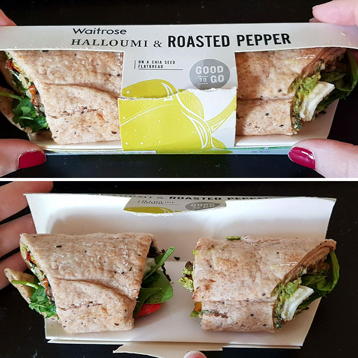 This Deceiving Sandwich Packaging