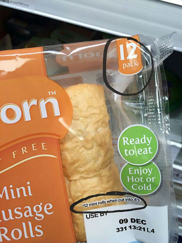 There Are Only 3 Veggie Sausage Rolls In This Pack