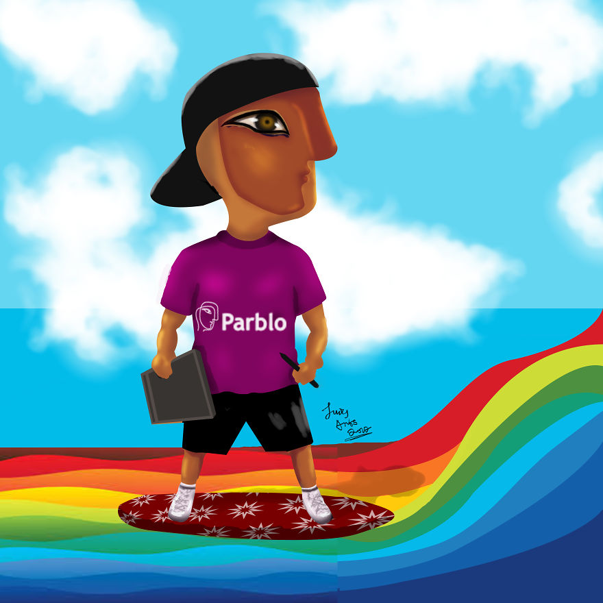 Take A Look At Amazing Digital Arts Created By Fans For Parblo Brand