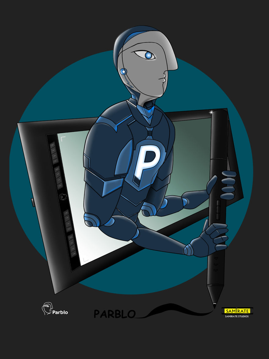 Take A Look At Amazing Digital Arts Created By Fans For Parblo Brand