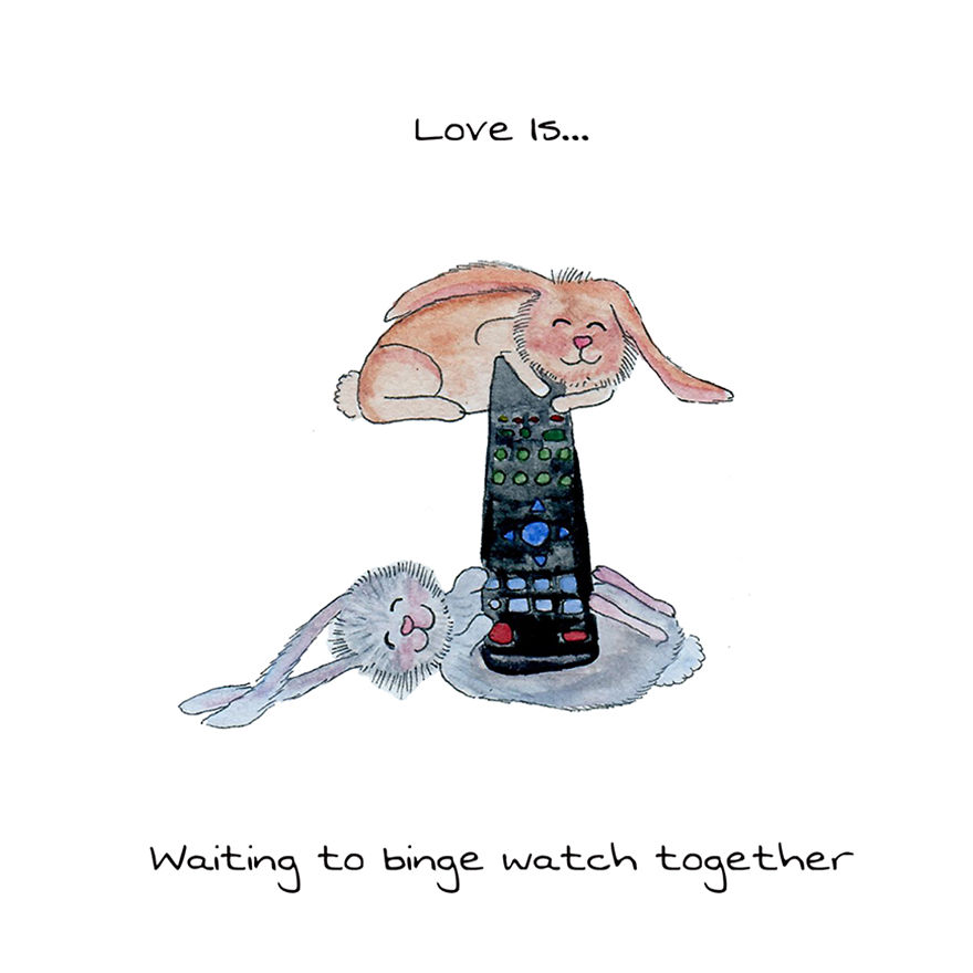 Love Is Waiting To Binge Watch Together