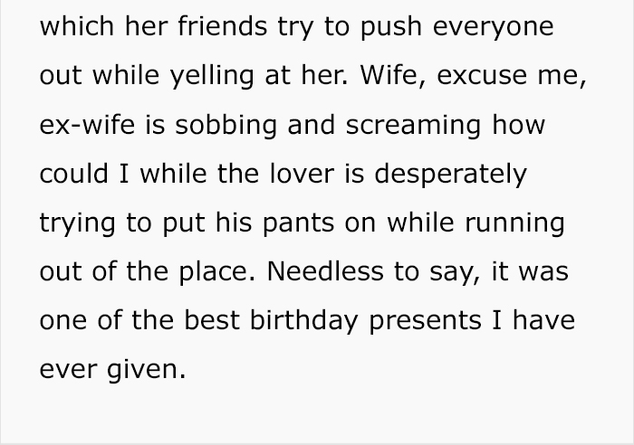 Husband Turns His Cheating Wife's Birthday Into Genius Revenge, And She'll Never Forget It
