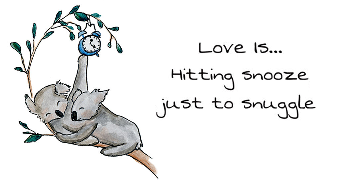 I Drew Animal Illustrations That Display The Little Ways We Show Love |  Bored Panda