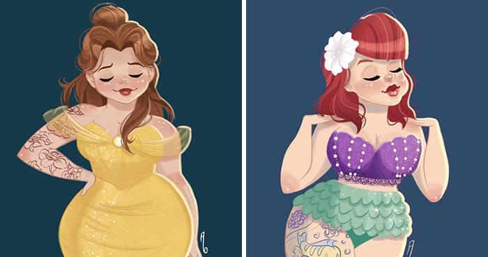 Woman Says These “Realistically Proportioned” Disney Princess Make Her Mad, And Here’s Why