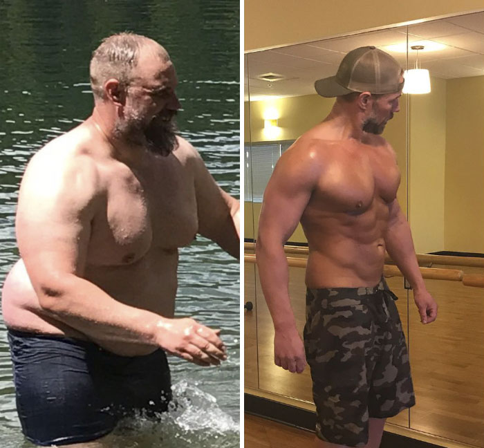 Father-Of-Three Realizes He Can't Keep Up With His Children, Transforms His Body Beyond Recognition In 6 Months