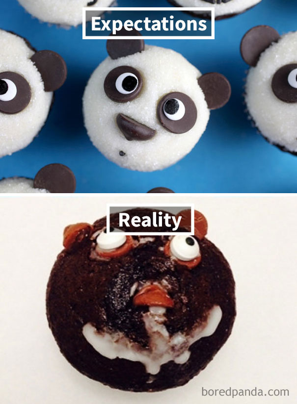 They Are Very Yummy Cupcakes That Are Decorated In A Scarier Than Intended Manner