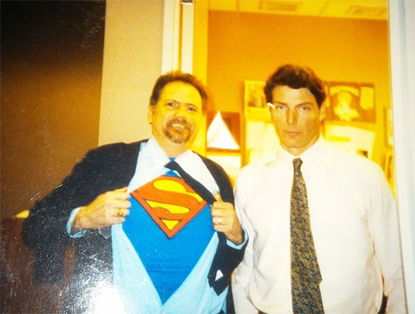 Many Years Ago My Dad Got To Meet Christopher Reeves. The Man Of Steel Did Not Appreciate His Shenanigans