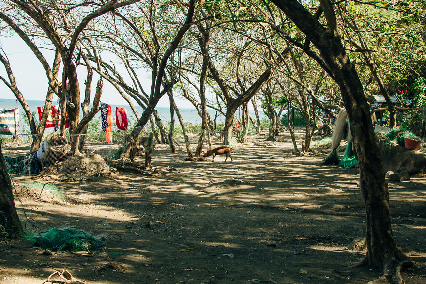 A Small Village On The Edge Of The Earth In Nicaragua