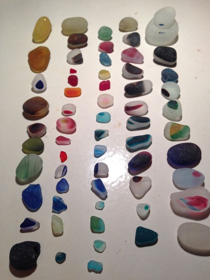 I Collect Seaglass And Make Jewelry Out Of It
