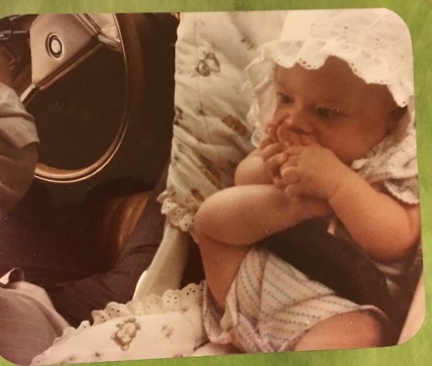 Eating My Foot In My Death Trap Car Seat, Circa 1984