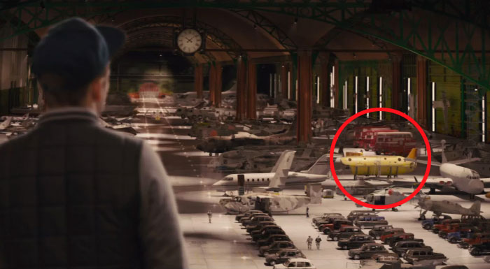 In The Vehicle Hangar In Kingsmen, (A Film About British Spies) One Of The Vehicles Is The Beatles' Yellow Submarine