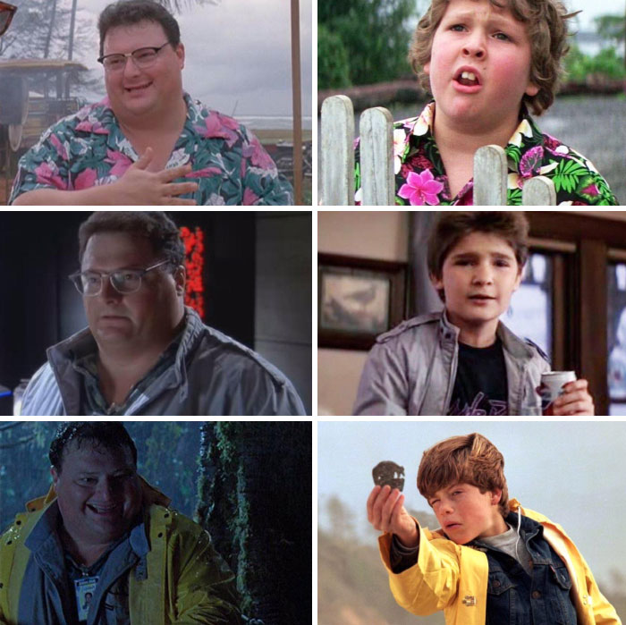 Twitter User @shawnrobare Pointed Out Dennis Nedry From Jurassic Park Wearing Similar Outfits To Characters In The Goonies. Kathleen Kennedy Was The Producer On Both