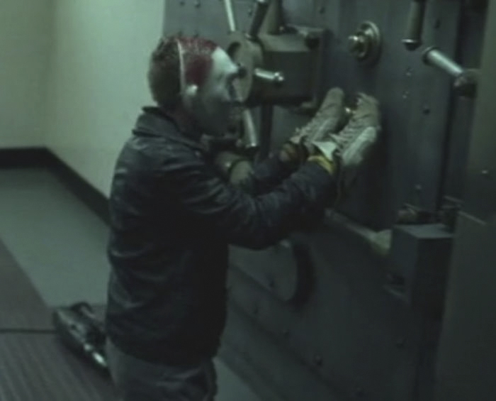In The Dark Knight, After Being Shocked By The Electrified Bank Vault, The Robber Cracking It Is Shown To Have Taken Off His Rubber-Soled Sneakers And Put Them On His Hands To Insulate Himself In The Next Scene