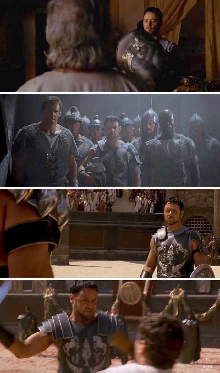 In 'Gladiator', With Every Colosseum Fight, Maximus Adds A Figure To His Breast Plate