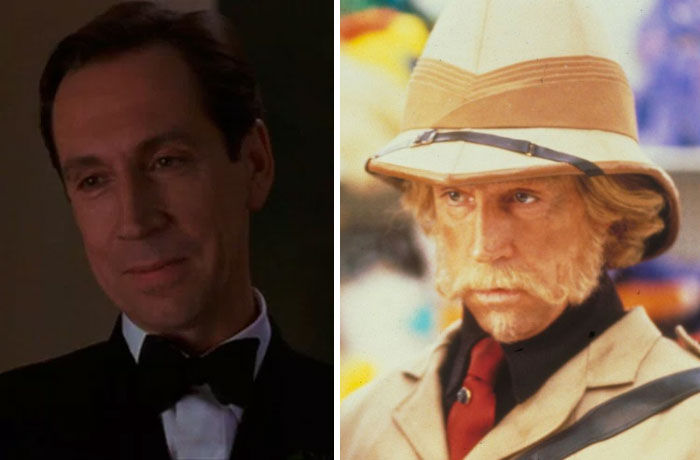 In Jumanji, Alan’s Dad And The Hunter, Van Pelt Are Played By The Same Actor. This Is To Show That The Hunter Represents The Seemingly Unreasonable And Unassailable Pressure That Alan Always Felt From His Dad, Twinned With The Pressure To Survive