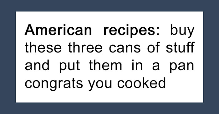 Tumblr Summarizes What Different Country Recipes Look Like, And It’s Spot On