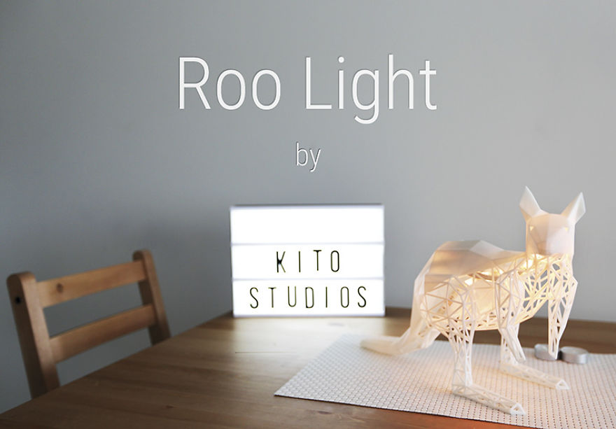 I Made Roo Light With 3d Printers