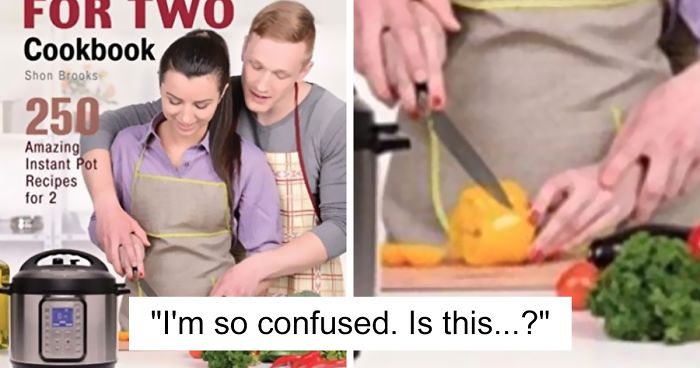 Someone Noticed These Cookbooks Have Very Weird Covers, And Now The Whole  Twitter Is Shook