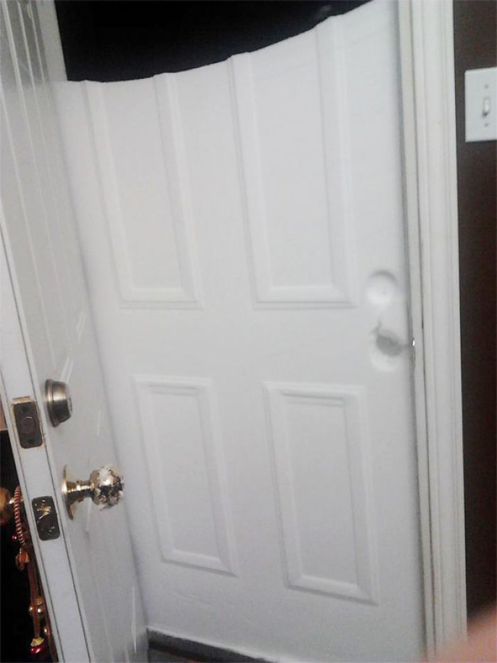 Today, I Opened My Door To Find Another Door