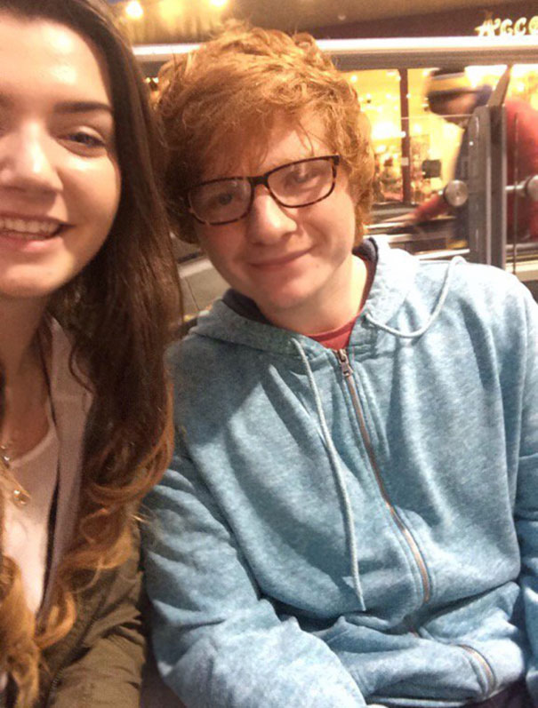 Been A Year Today Since She Thought She Met Ed Sheeran