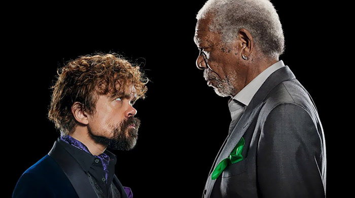 Peter Dinklage Faces Off Morgan Freeman In Super Bowl Rap Battle, And The Result Is Hilarious