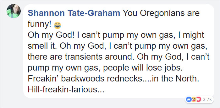 You Can Now Pump The Gas Yourself In Oregon's Rural Places, And People's Reactions Take Stupidity To Another Level