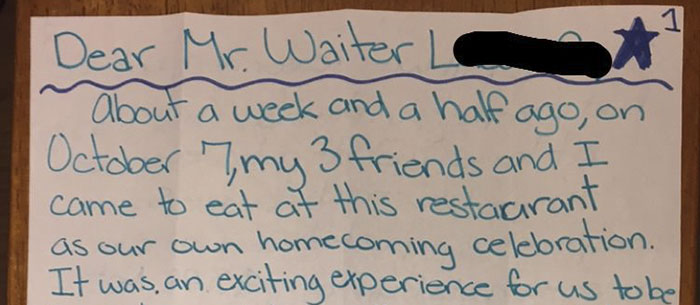 Waiter Gets Frustrated When Customers Tip Him Only $3.28, Doesn't Expect This Surprise The Next Day