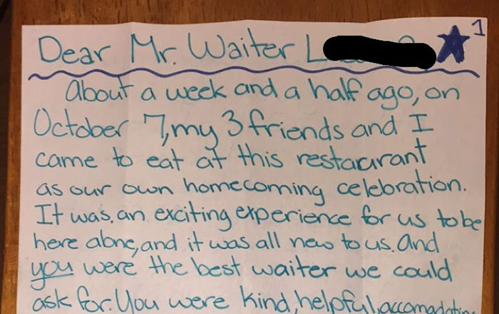 Waiter Gets Frustrated When Customers Tip Him Only $3.28, Doesn’t Expect This Surprise The Next Day