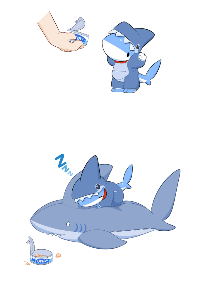 Shark-Puppy-Animation-Vress