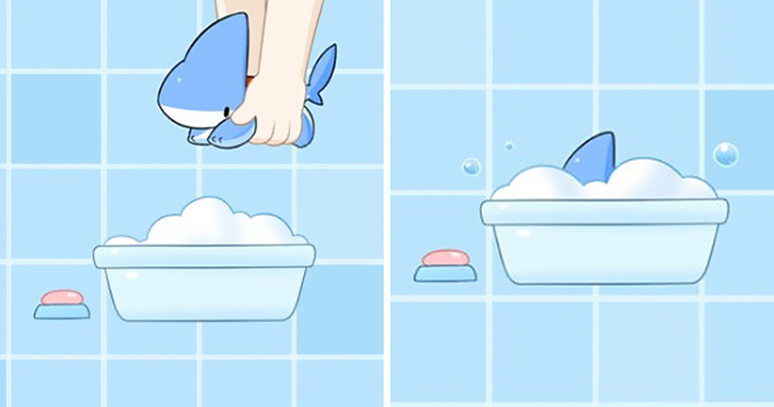 Shark Puppy Is The Cutest Thing You’ll See Today (53 Comics)