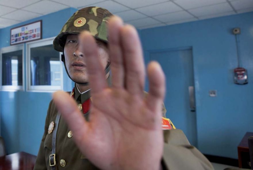 Taking Pictures In The Dmz Is Easy, But If You Come Too Close To The Soldiers, They Stop You
