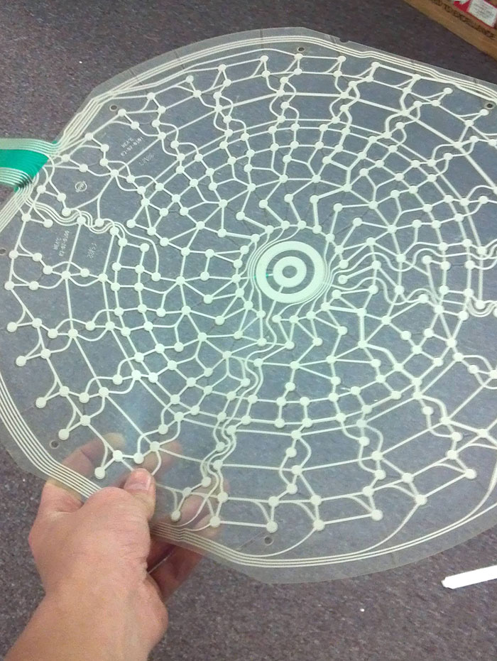 This Is What The Sensors Of A Dartboard Look Like