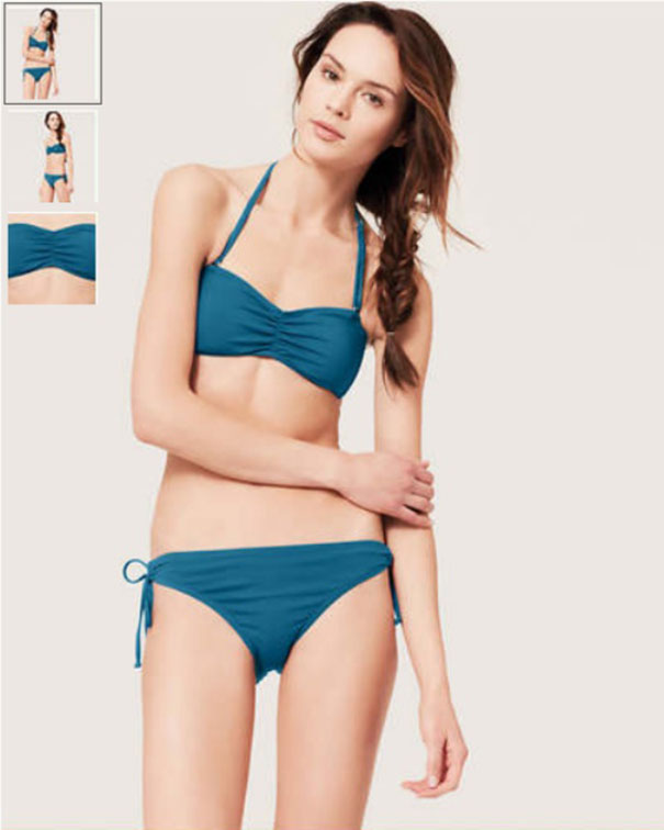 The Top Half Of This Ann Taylor Model Don't Match The Bottom Half
