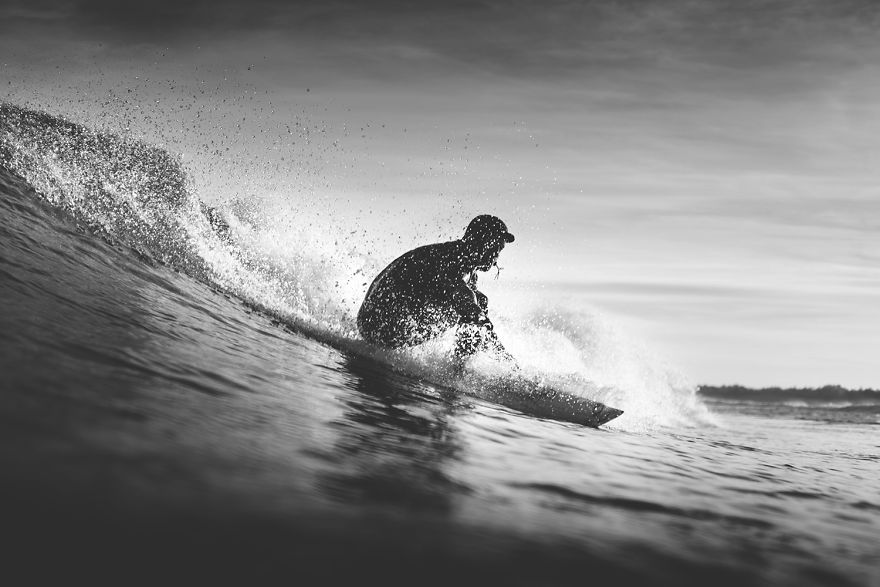 I Take Pictures Of Cold Water Surfers At The Baltic Sea.